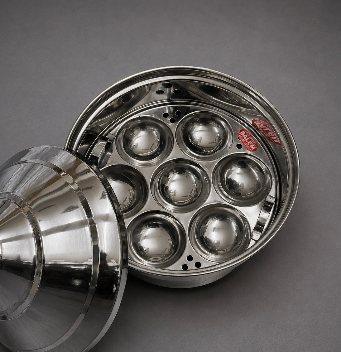 14 Idli Pot without Handle(14 Idlis) - Induction Compatible