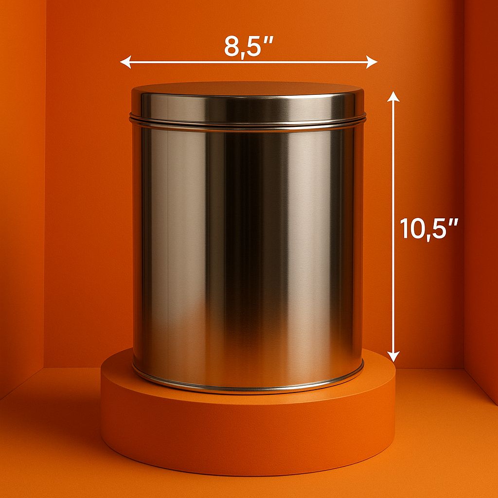 Rice Keeper Chettinad Stainless Steel Full Dabba Medium