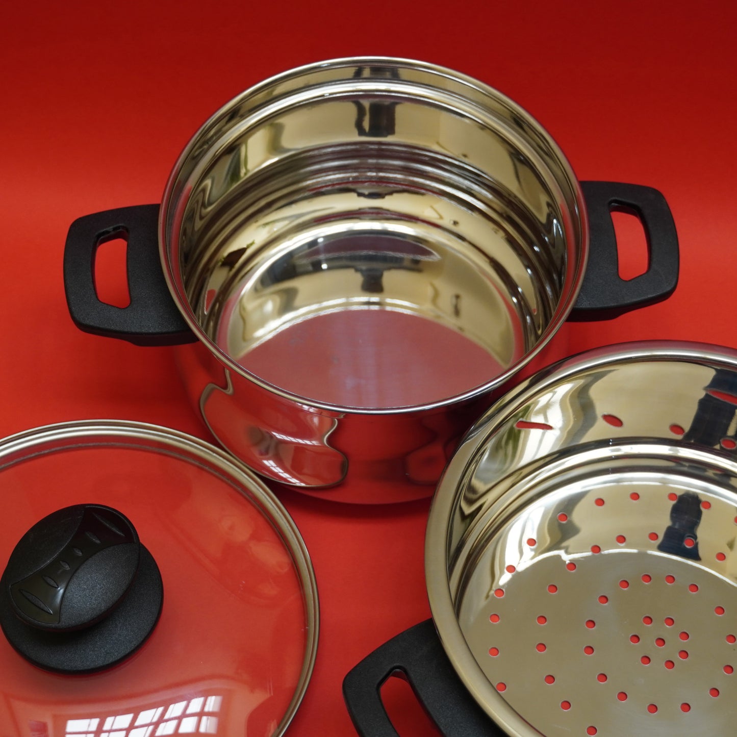 2 Tier Steamer – Stainless Steel