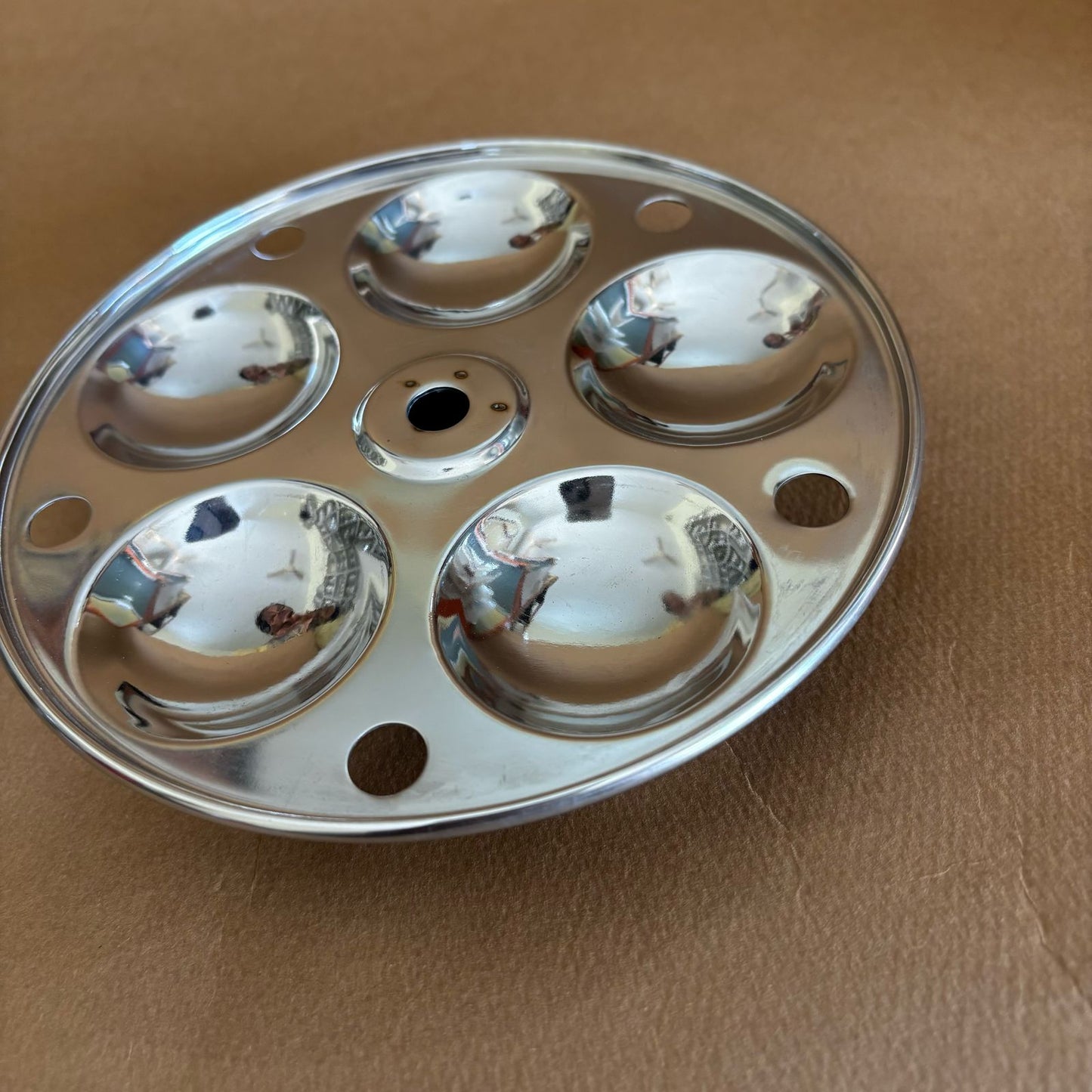 Baby Idli Stand in Stainless Steel