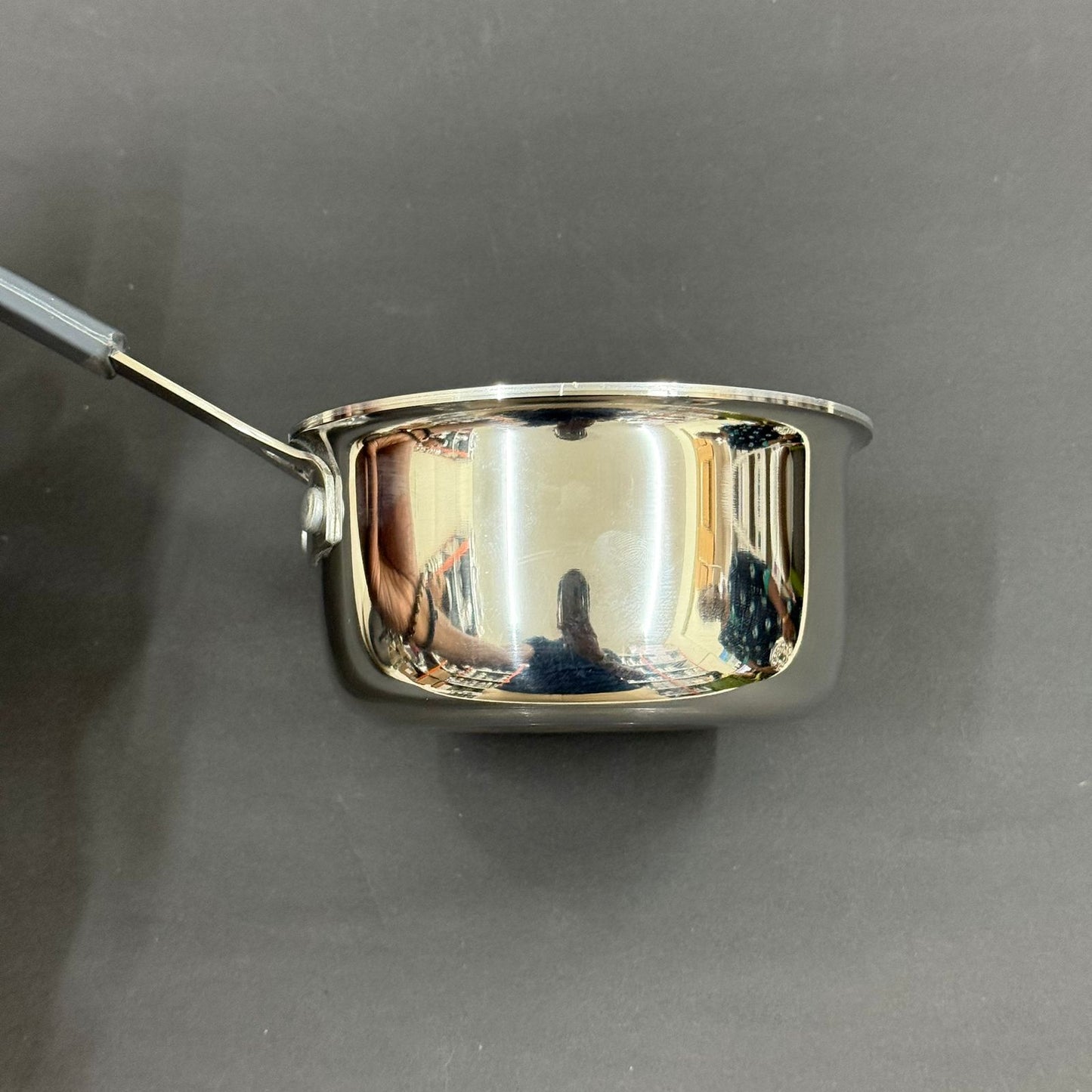 Mini Triply Saucepan – Stainless Steel