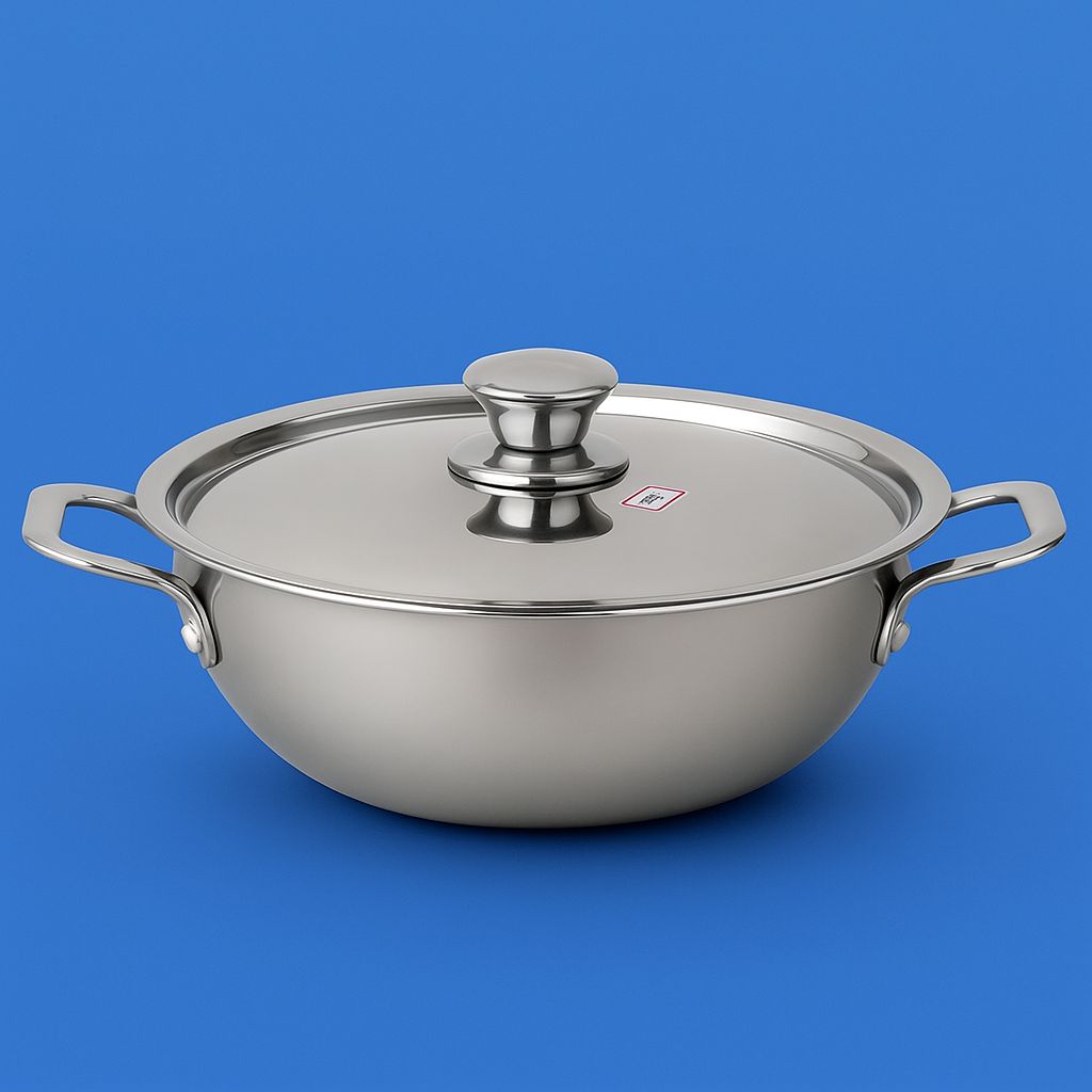 ES TriPly Kadai - Stainless Steel