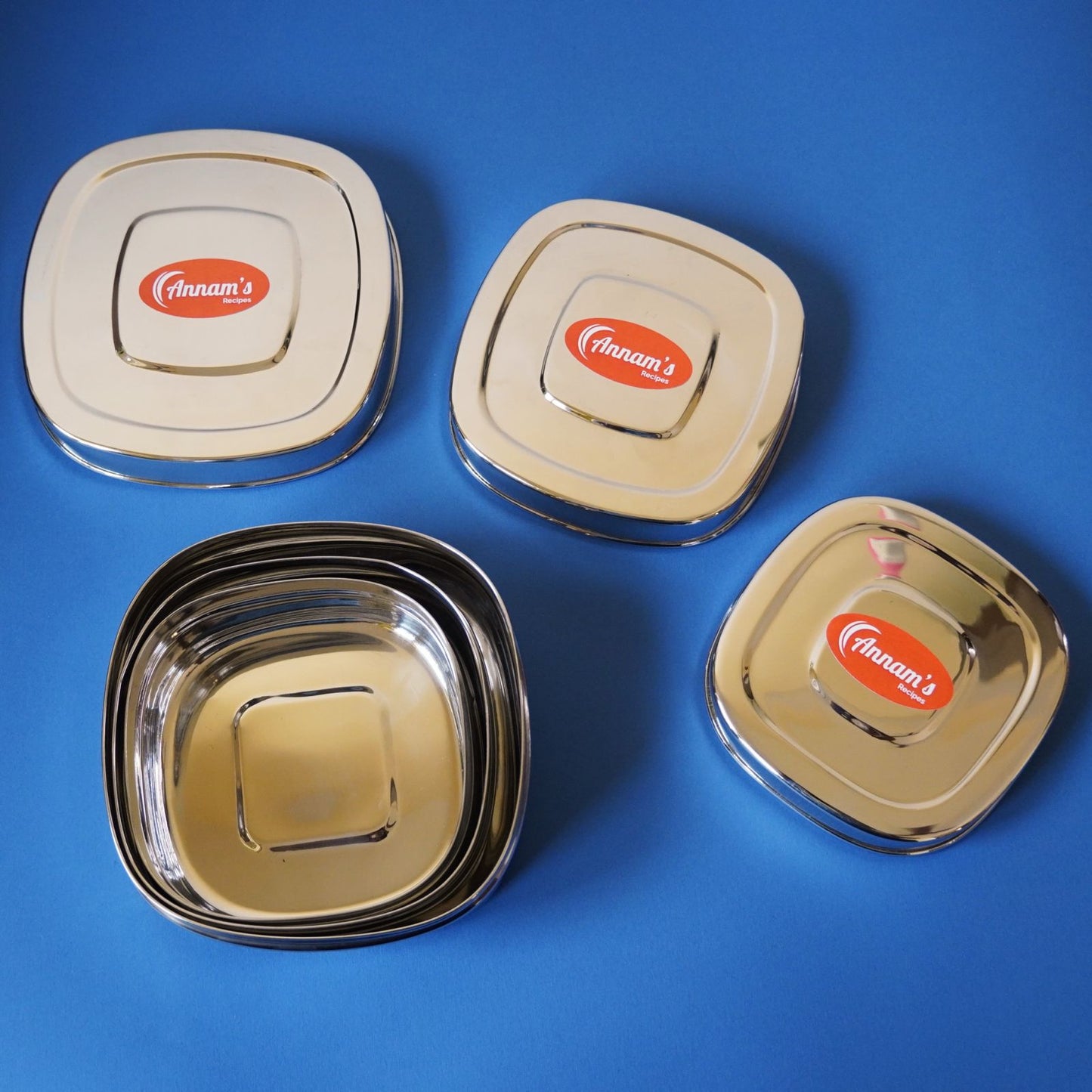 Lunch box in Stainless Steel