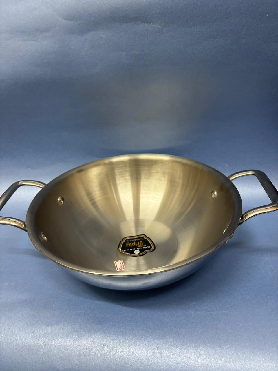 ES TriPly Kadai - Stainless Steel (Without Lid)