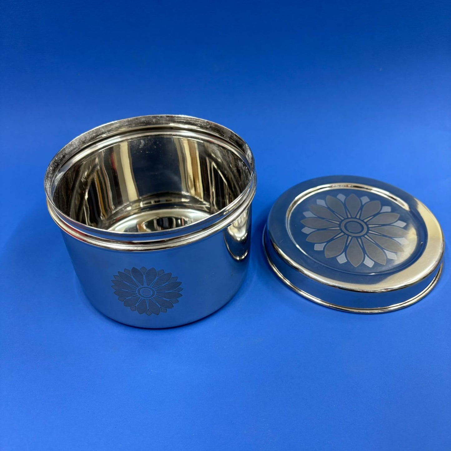 Deep Stainless Steel Tiffin Box - Small