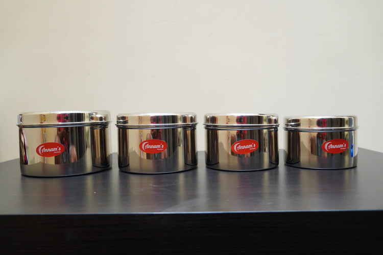 Stainless steel idli dosa batter storage box