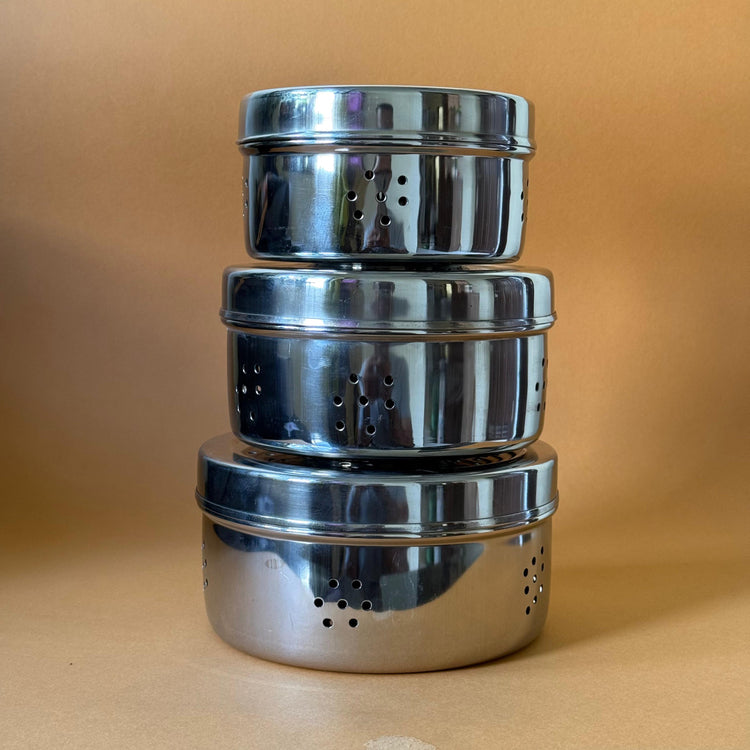 Kitchen Storage Containers: Fridge Box / Sprout Box – Stainless Steel