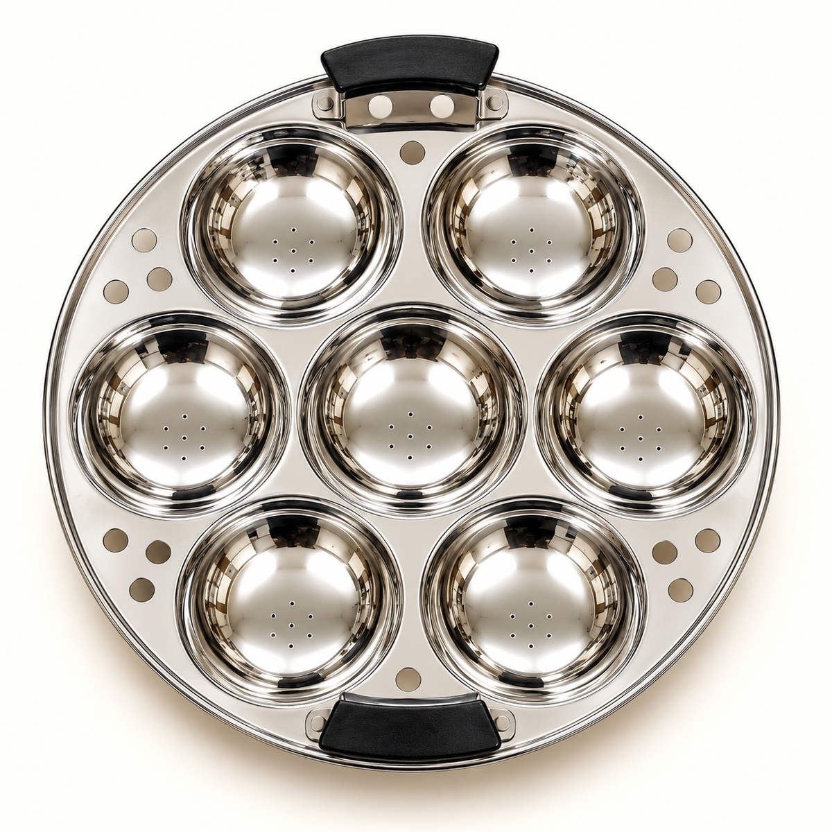Annam's 21 Idli Pot with Steamer Plate – idli plate with 7 idlis