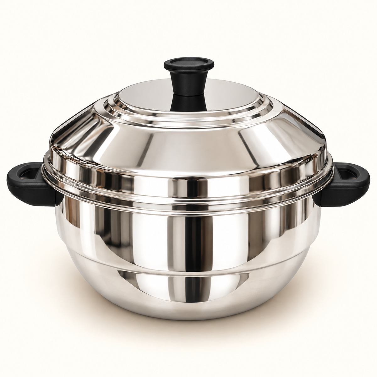 Annam's 21 Idli Pot with Steamer Plate in stainless steel – makes 21 idlis in one batch