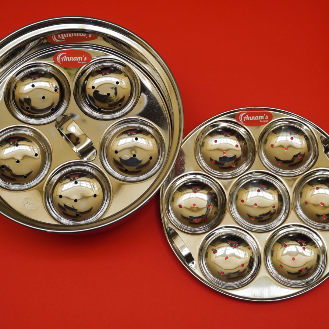 12 Idli Pot Set | Idli Maker Big (12 Idlis) - Annams Recipes Shop ...