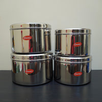 Stainless steel batter storage box Large