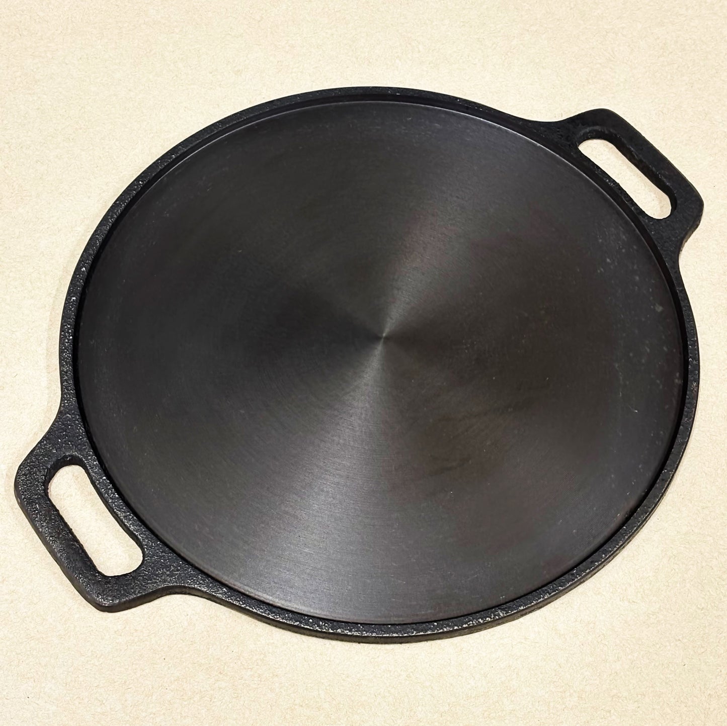 Double Handle Cast Iron Dosa Tawa - 30cm