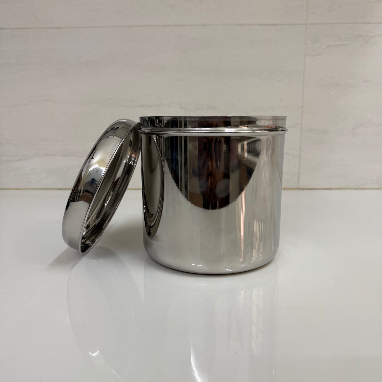1Kg Salem Stainless Steel Kitchen Storage Container – Front View
