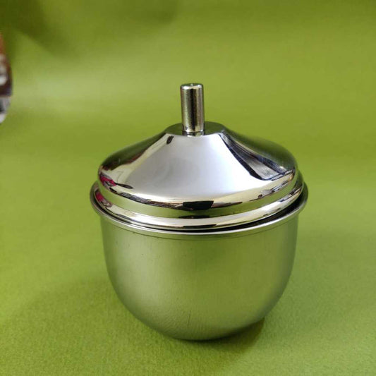 Ghee Pot Chettinad Mini Ghee Container Steel