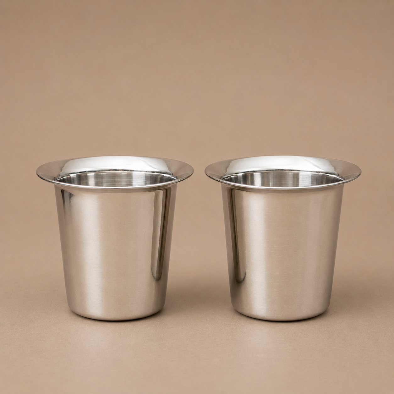 Water Tumbler Set of 2 - Stainless Steel