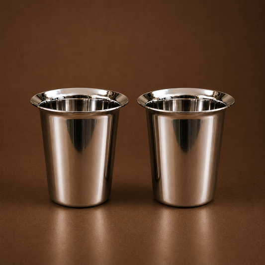Coffee Tumbler set of 2 - Stainless Steel