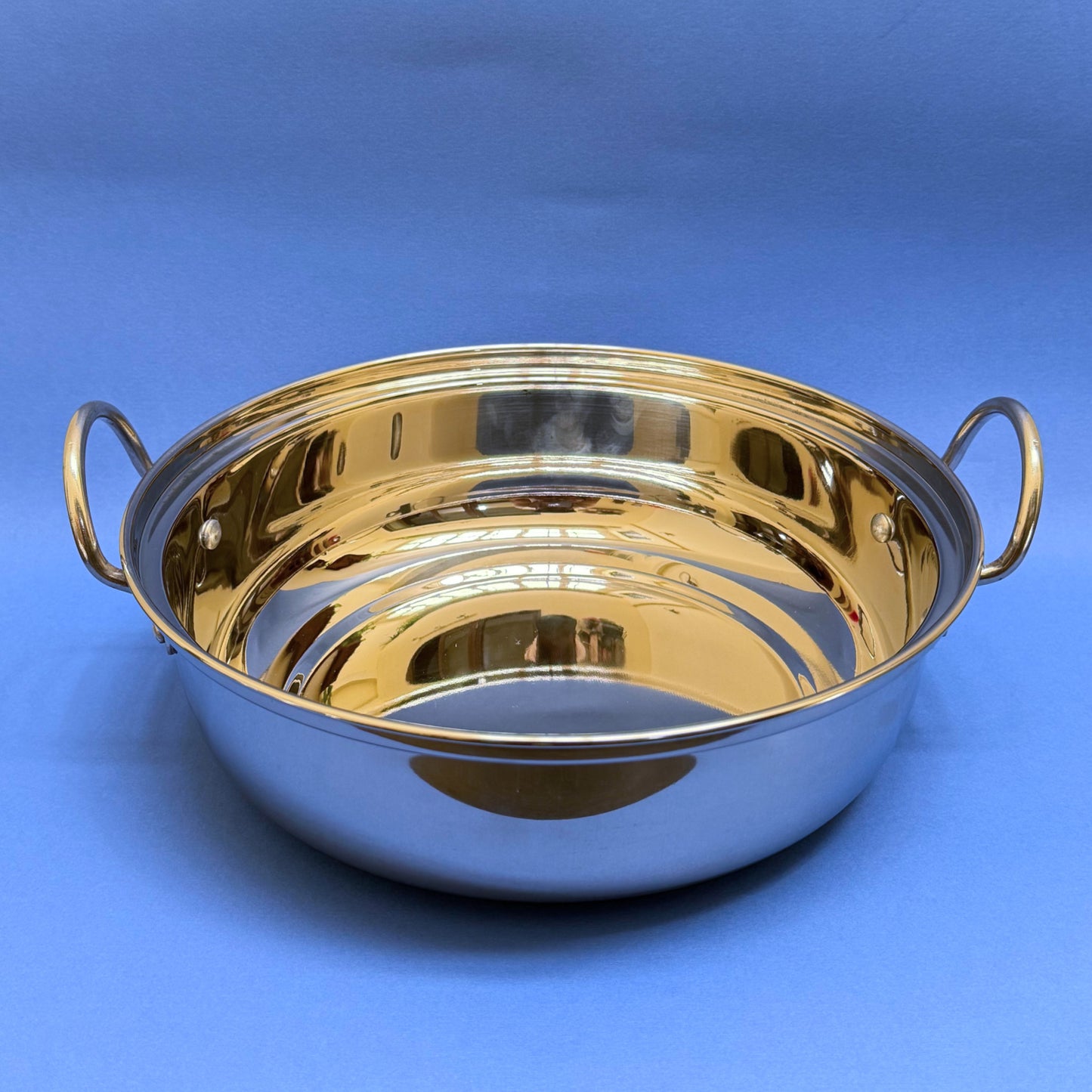 7 Idli Kadai Pot with Steamer Plate - Stainless Steel