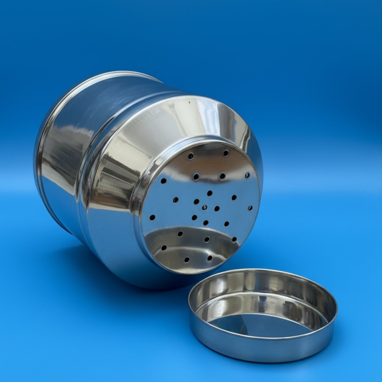 Ring Appalam Strainer - Appalam Storage Box in Stainless Steel