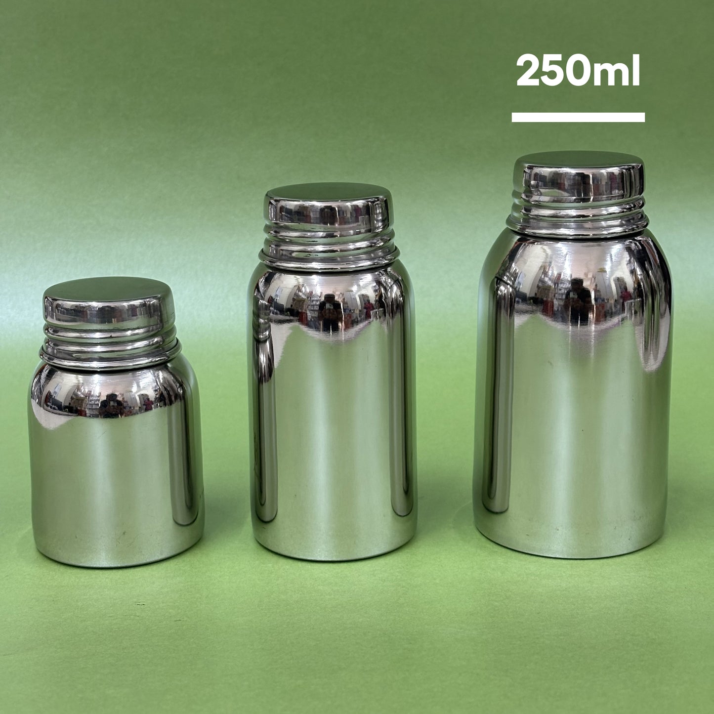 Sambar Bottle Screw Cap - Stainless Steel Container