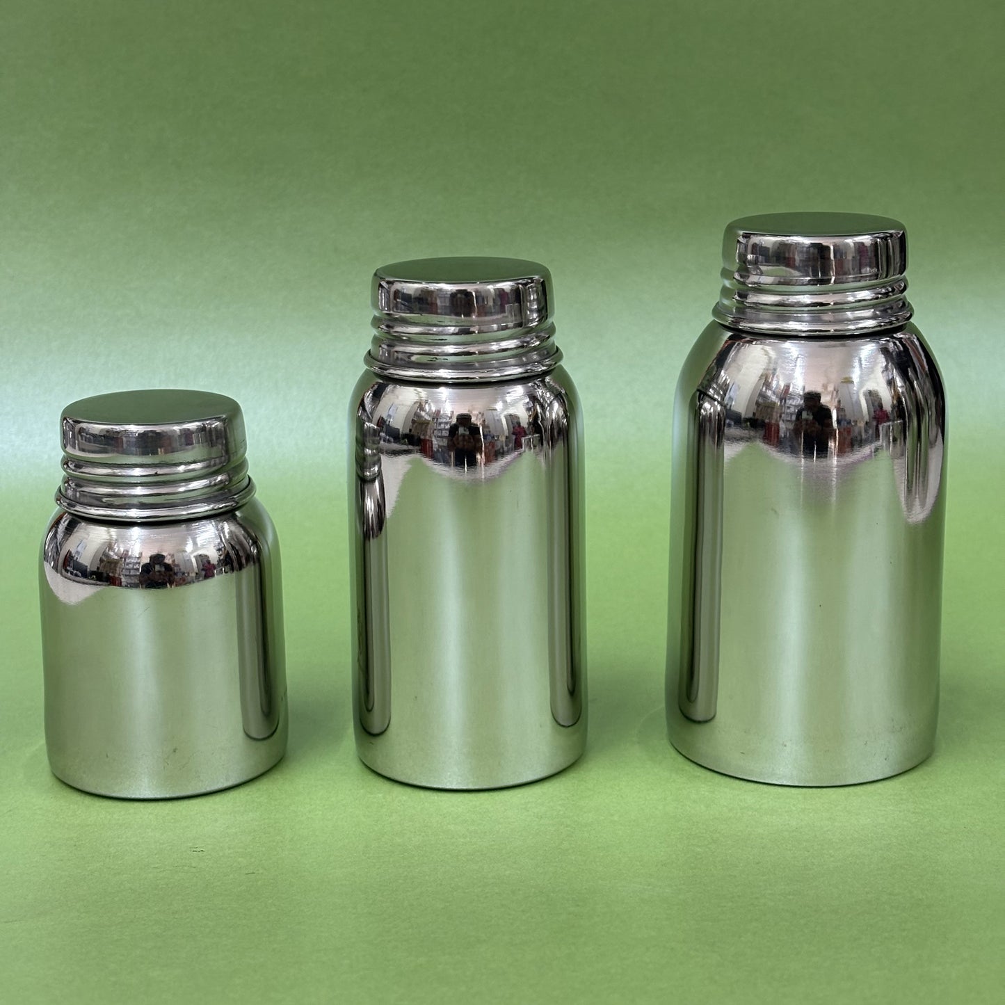 Sambar Bottle Screw Cap - Stainless Steel Container