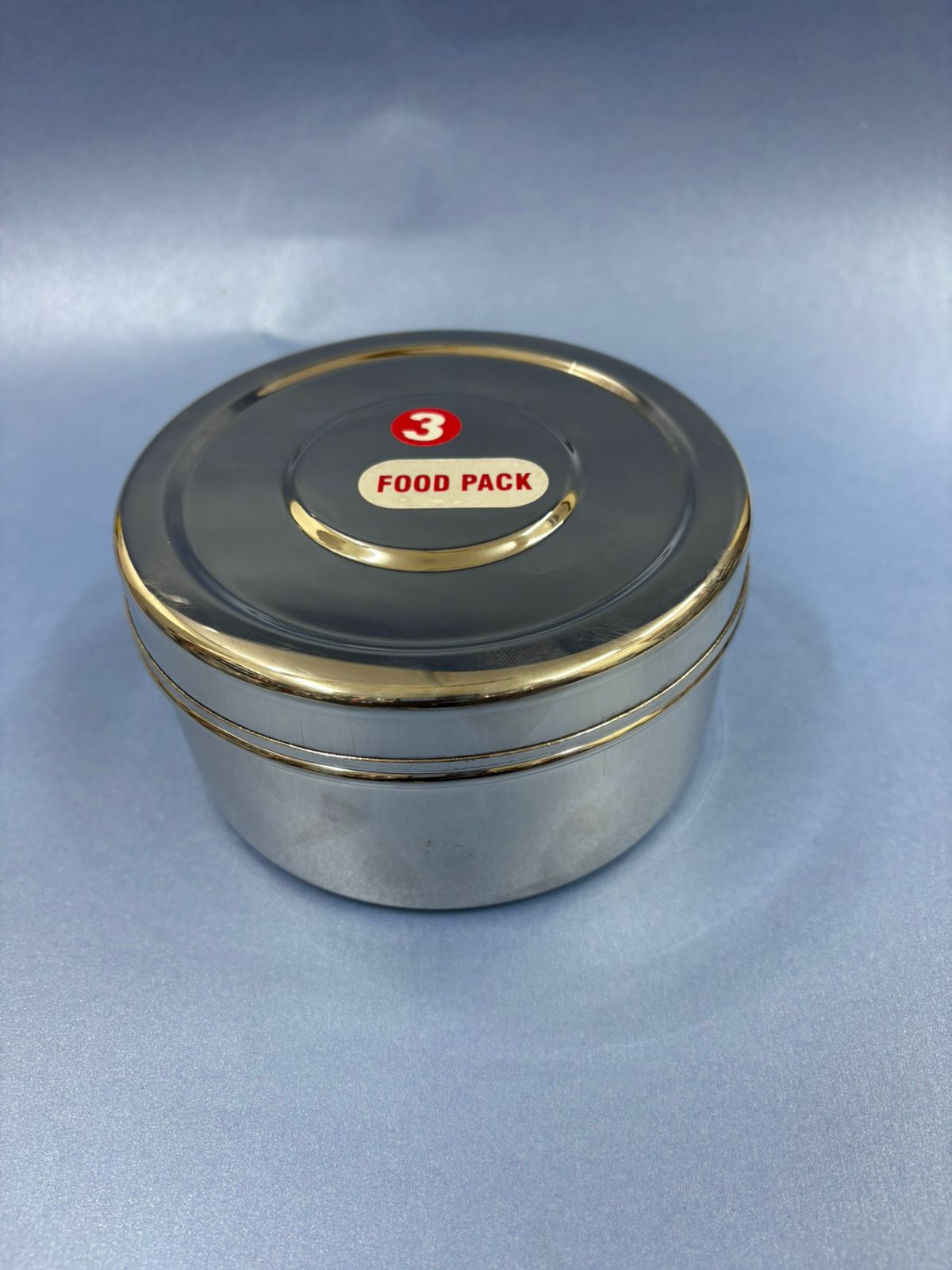 Premium stainless steel lunchbox with secure lid for school, office, and travel meals