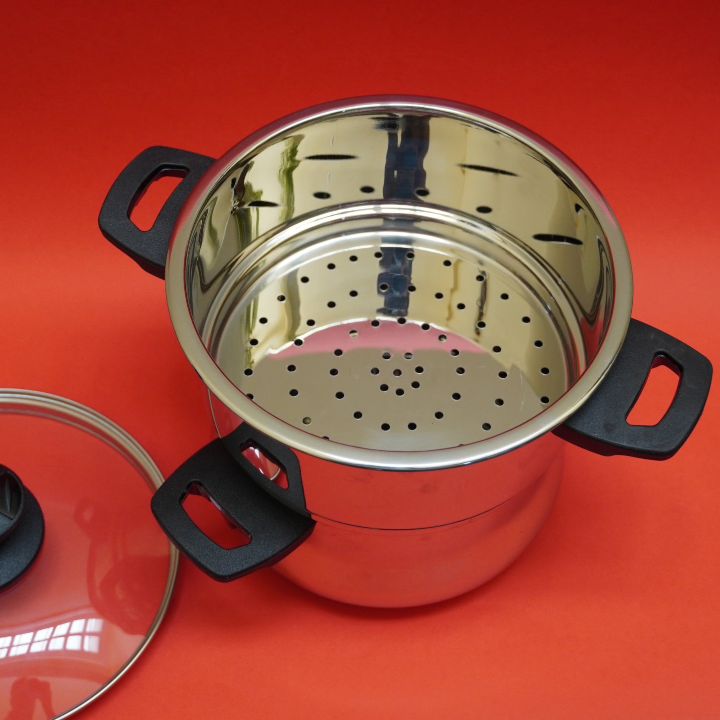 2 Tier Steamer – Stainless Steel