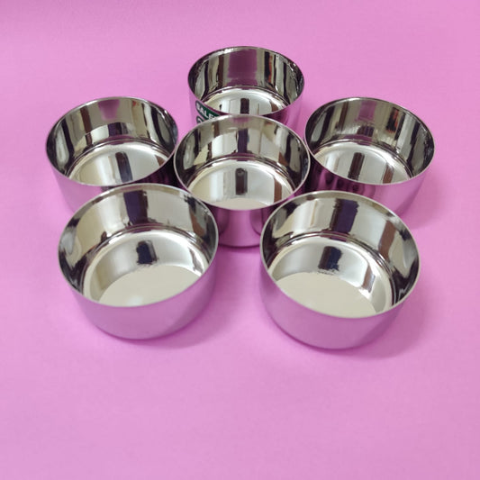Subji Cup Stainless Steel set of 6