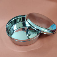 Plain Chappathi Box in Stainless Steel