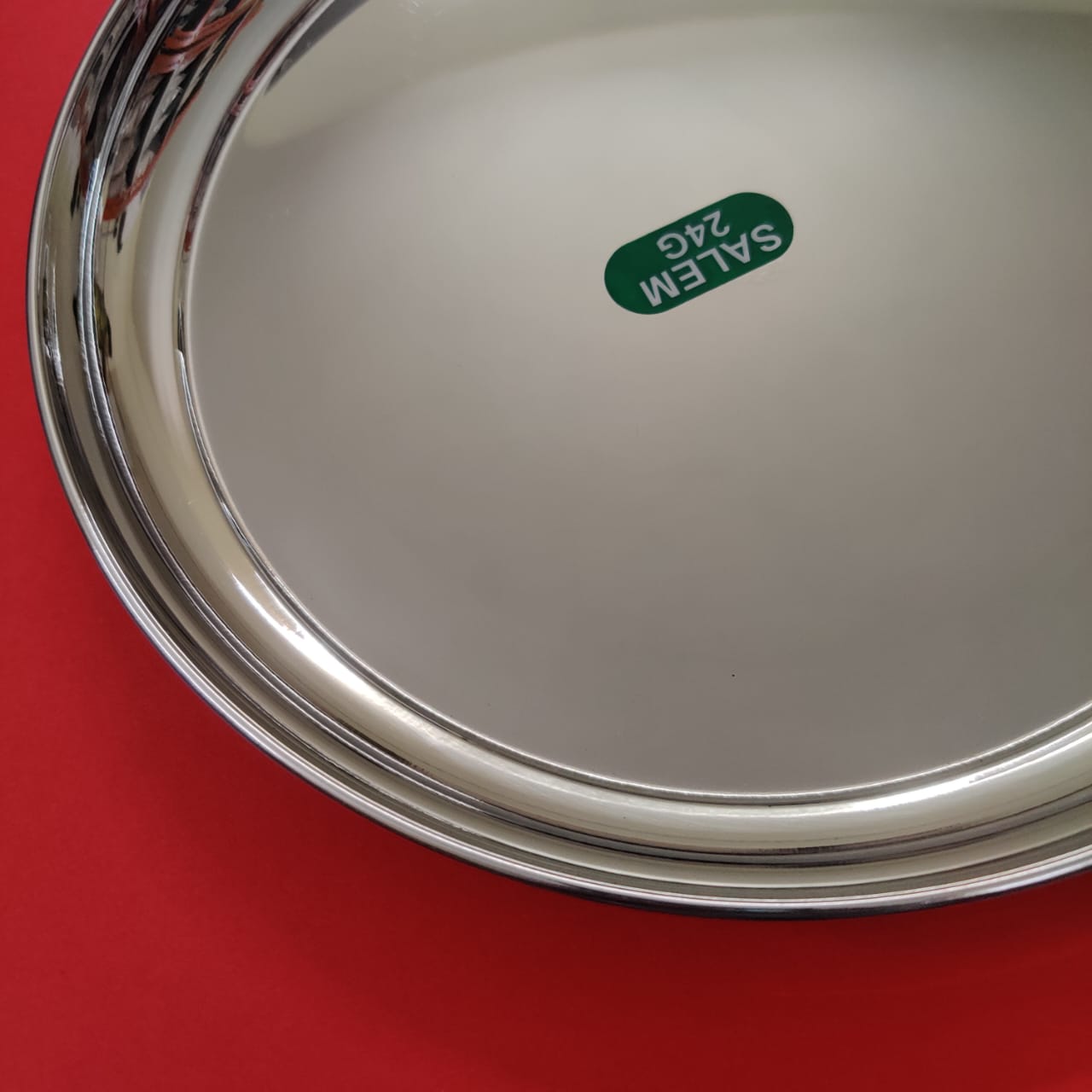 Salem Stainless Steel Tiffin Plate small