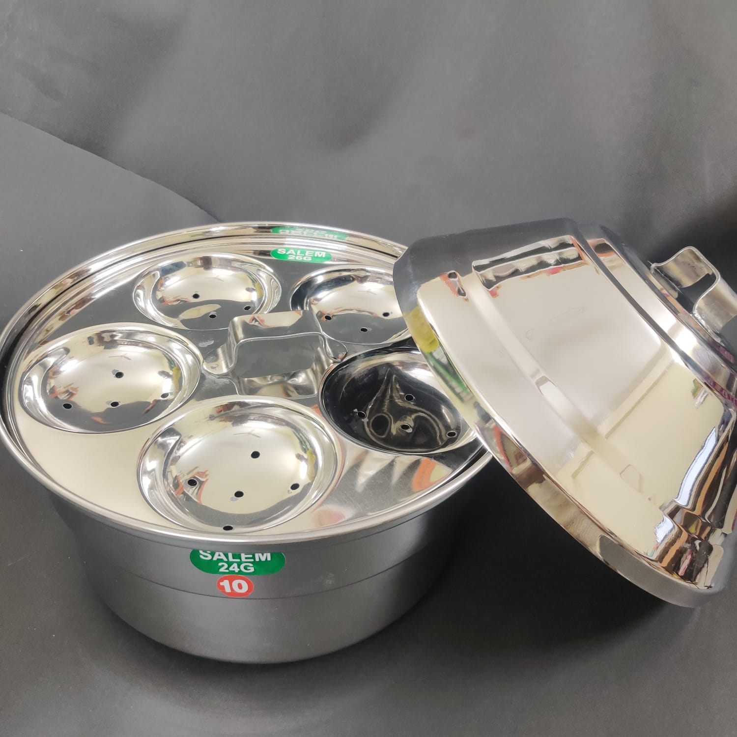 10 Idli Pot Set | Idli Maker Compact (10 Idlis) – Annams Shop