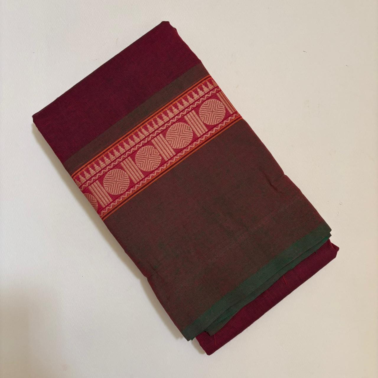 Chettinad cotton Saree X2