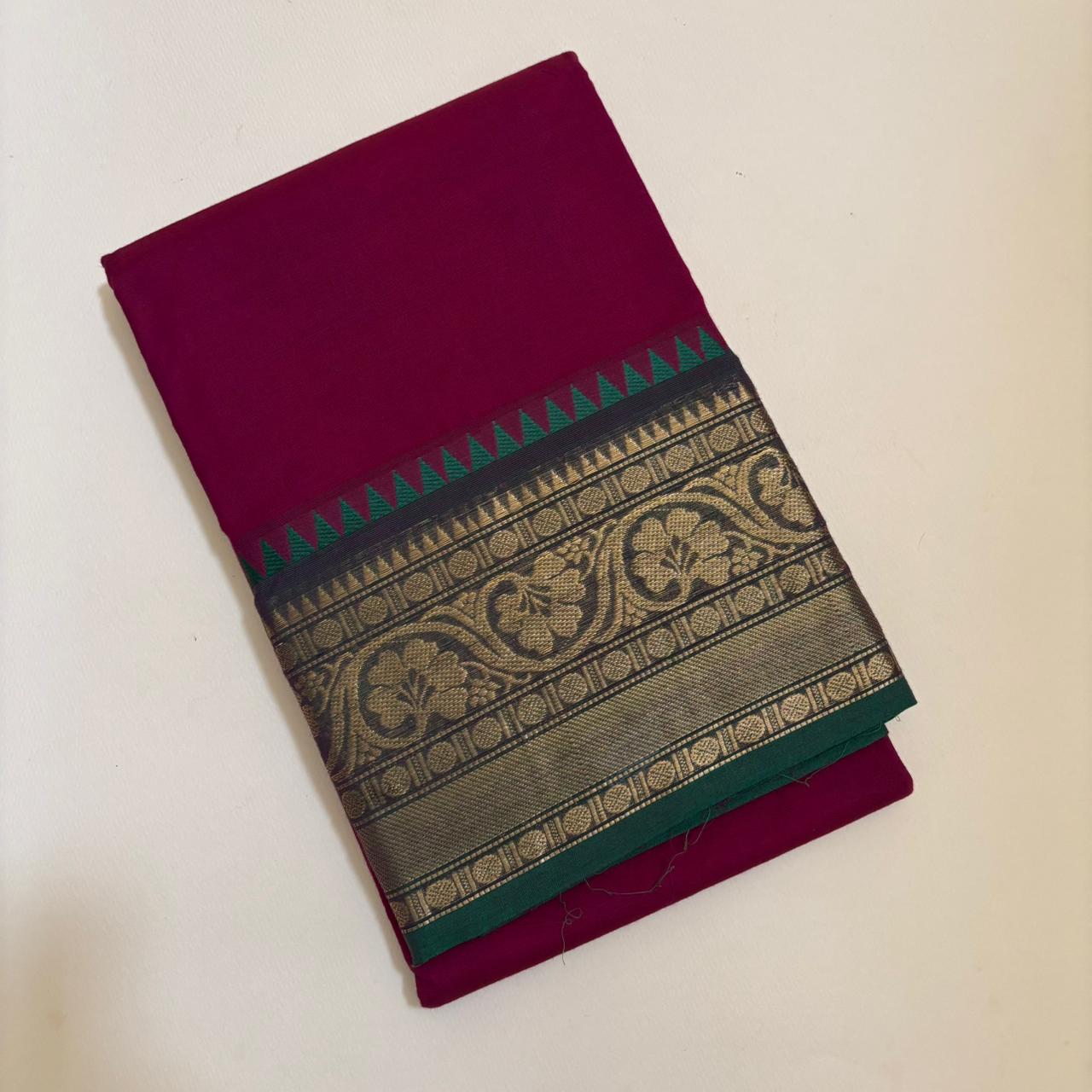 Chettinad cotton Saree X3