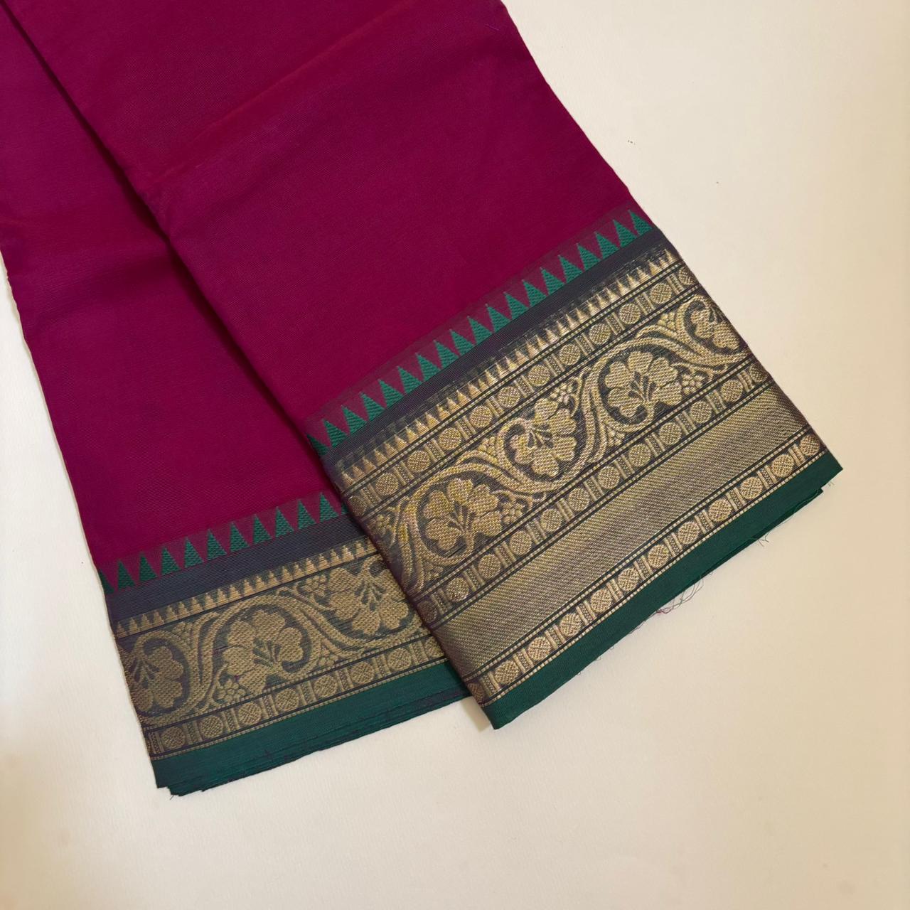 Chettinad cotton Saree X3