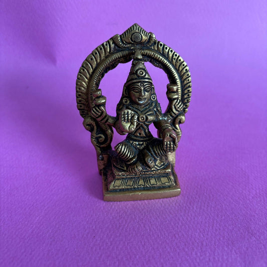 Brass Lakshmi Idol big