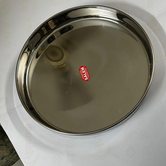 Dinner plate In Stainless Steel