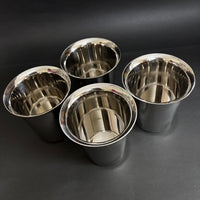Stainless Steel Water Tumbler set of 4