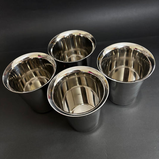 Stainless Steel Water Tumbler set of 4