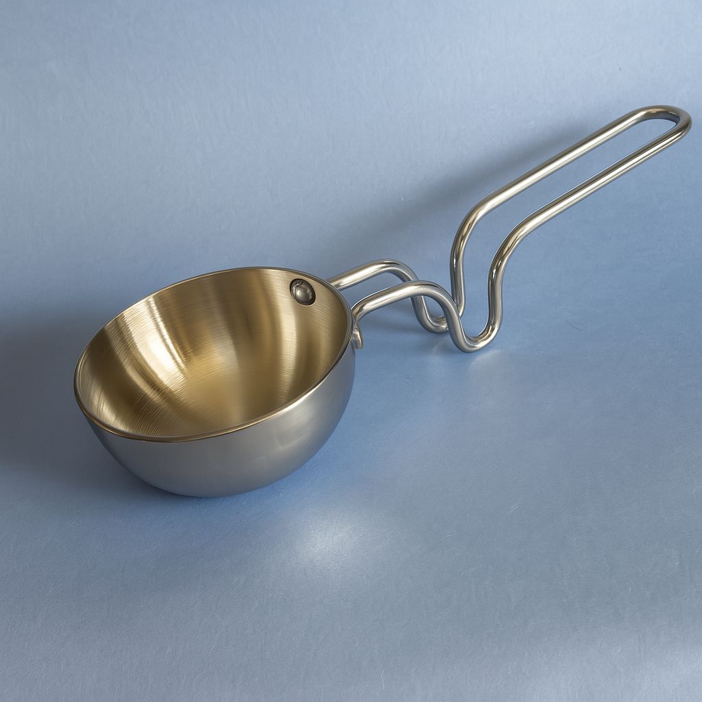Tri-Ply Stainless Steel Tadka Pan – Small Baby Pan for Tempering