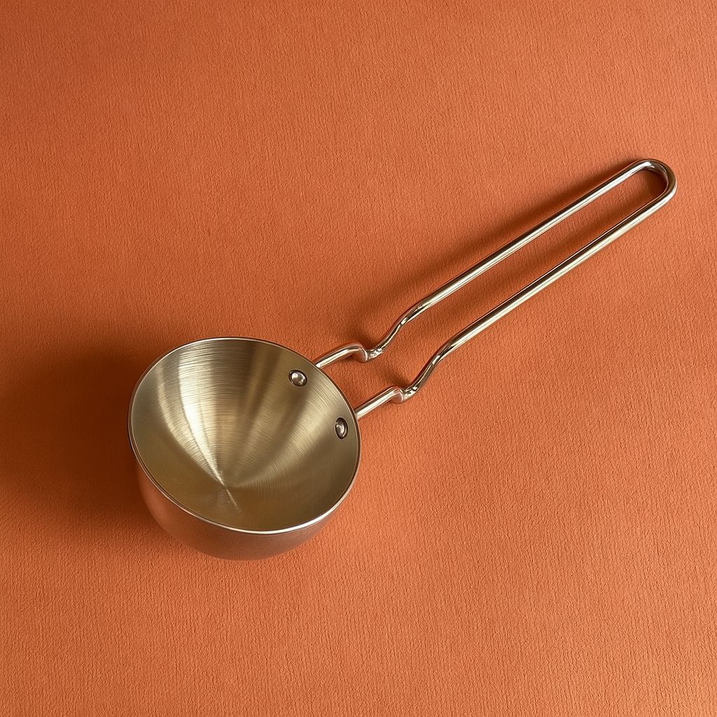 Tri-Ply Stainless Steel Tadka Pan – Small Baby Pan for Tempering