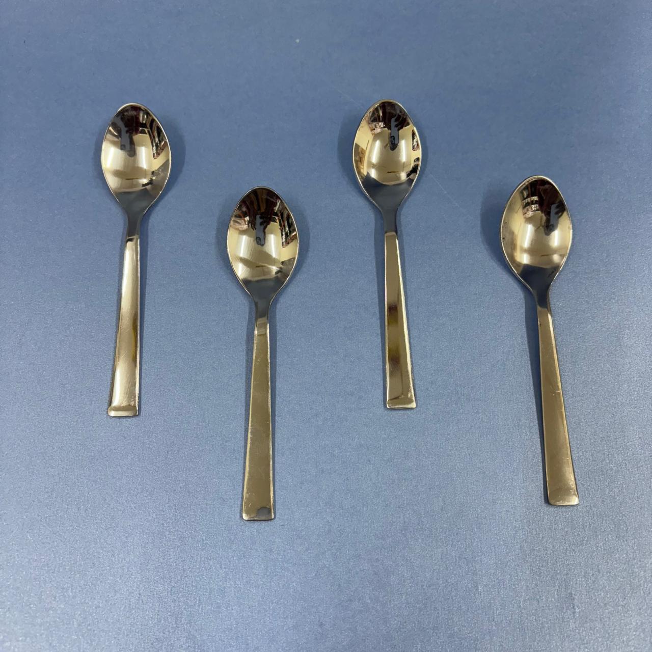 Coffee Spoon Set of 4 in Stainless Steel