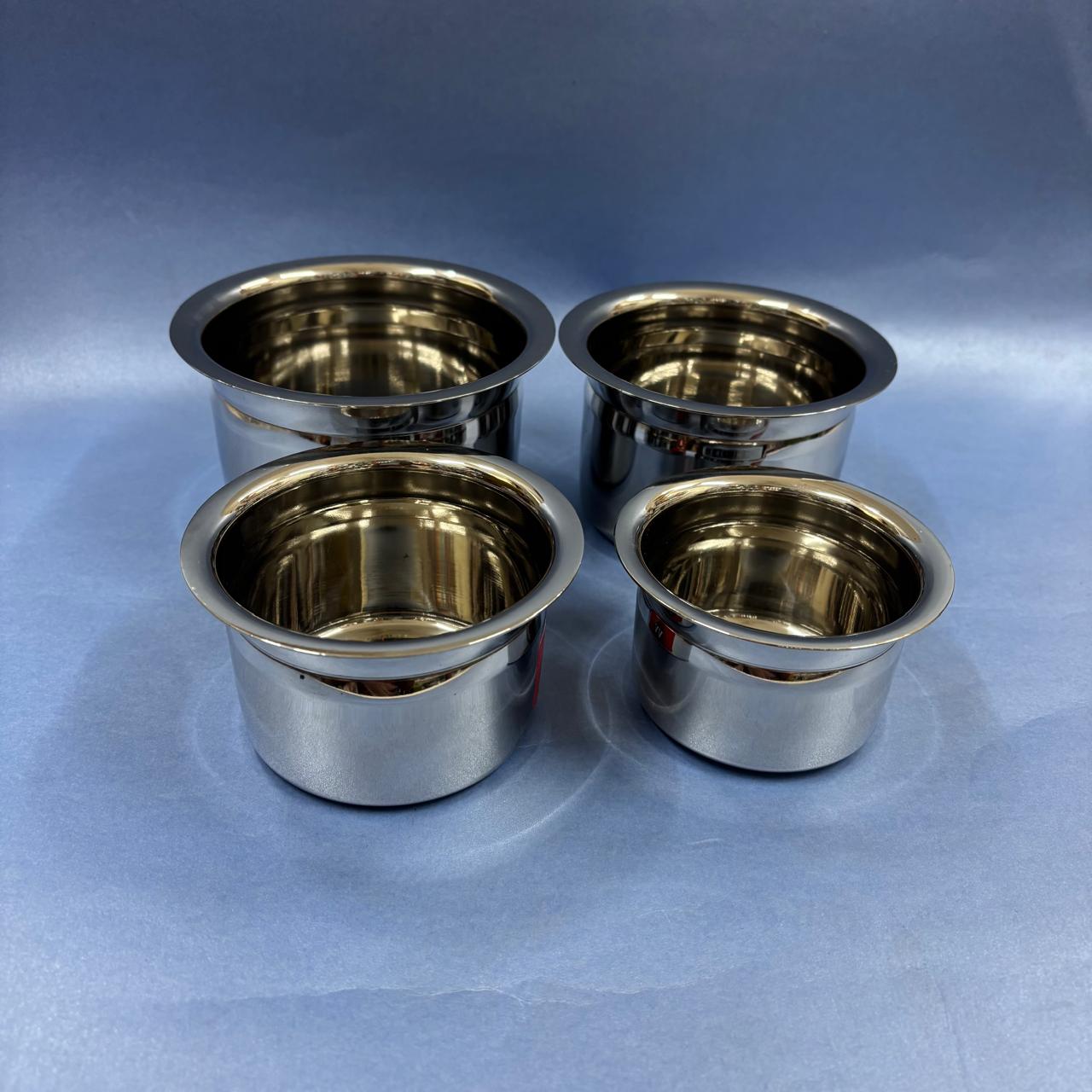 Baby Tope Set of 4 – Stainless Steel Serving Bowls