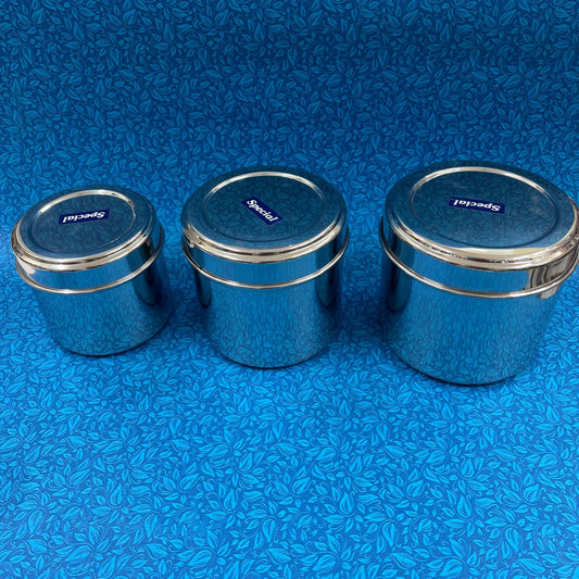 Kitchen Containers Half Dabba Set of 3