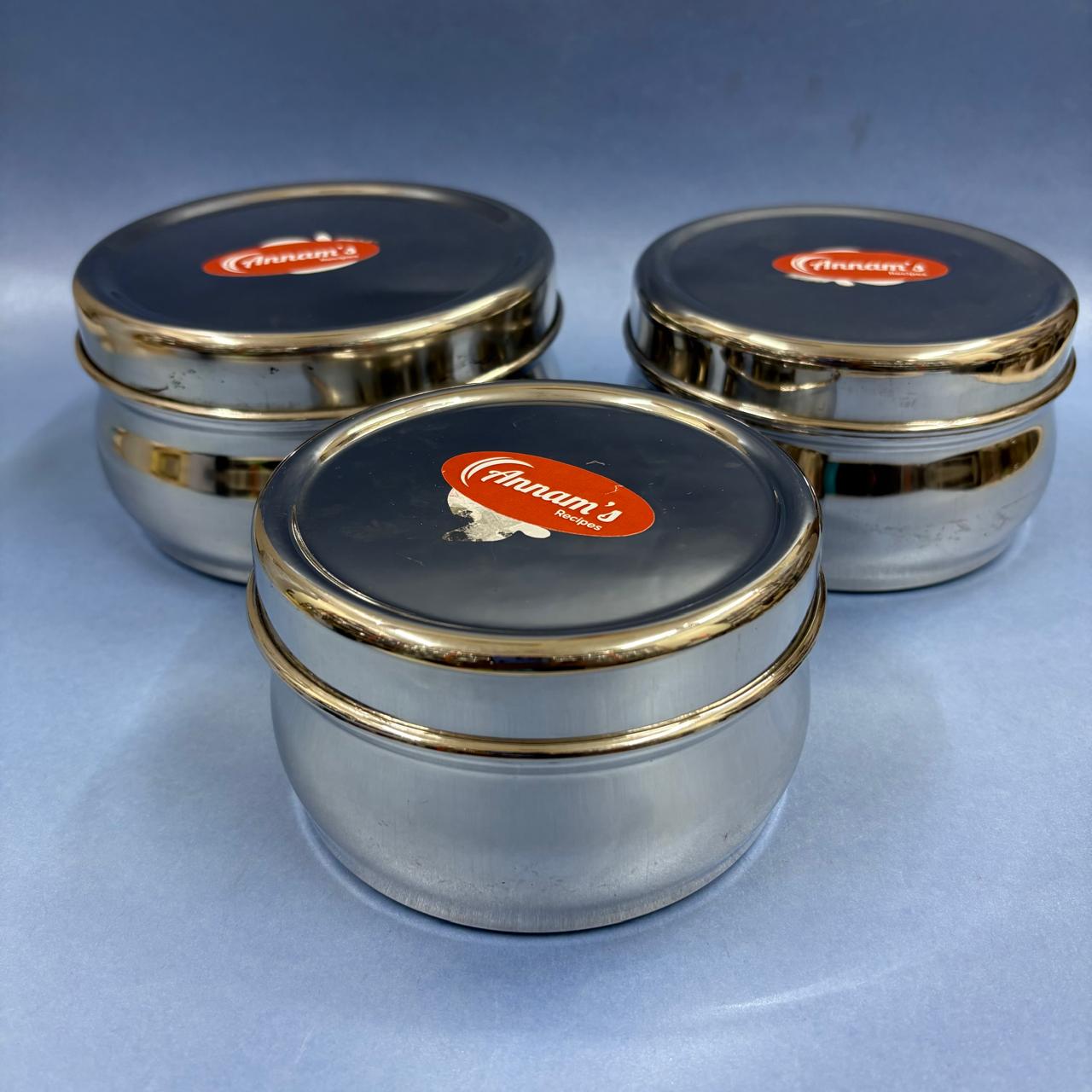 Bulging Stainless Steel Lunch box