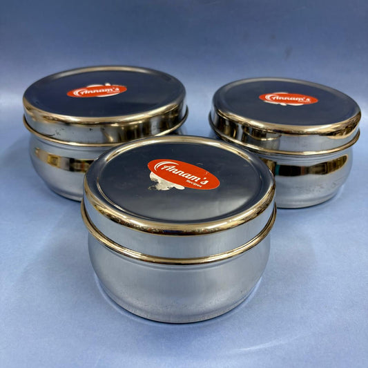 Bulging Stainless Steel Lunch box