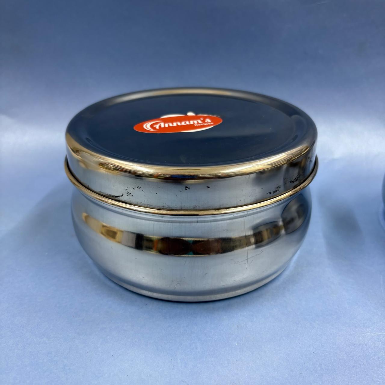 Bulging Stainless Steel Lunch box