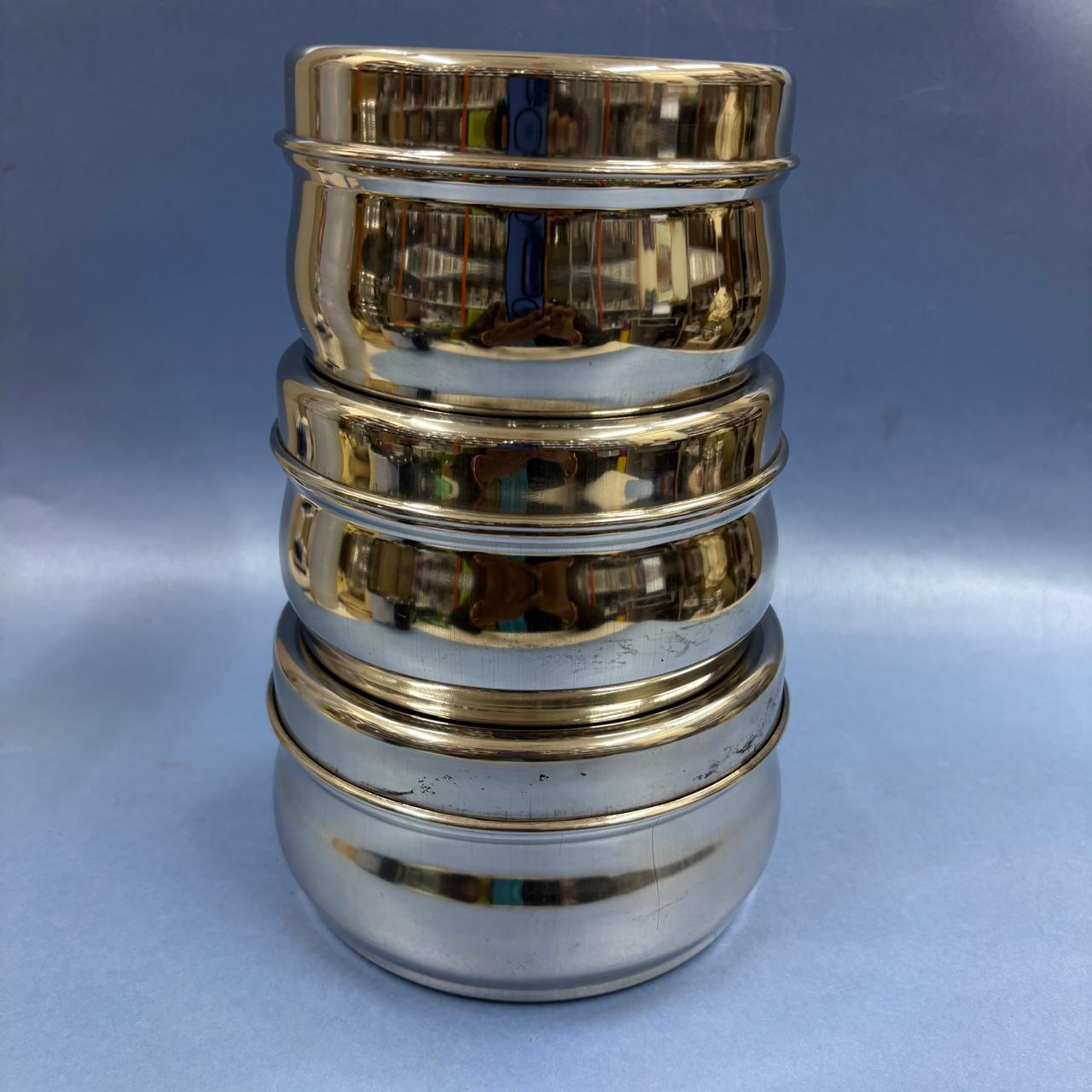 Bulging Stainless Steel Lunch box
