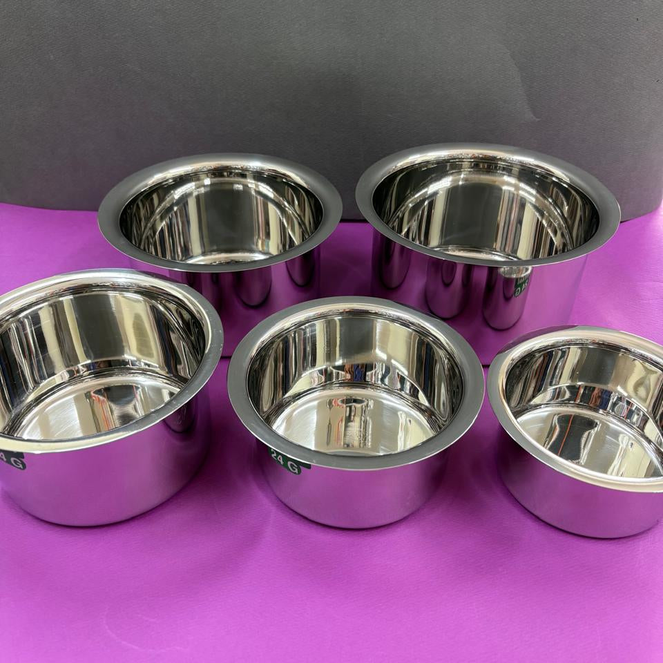 Chettinad Dabara Satti Set of 5
