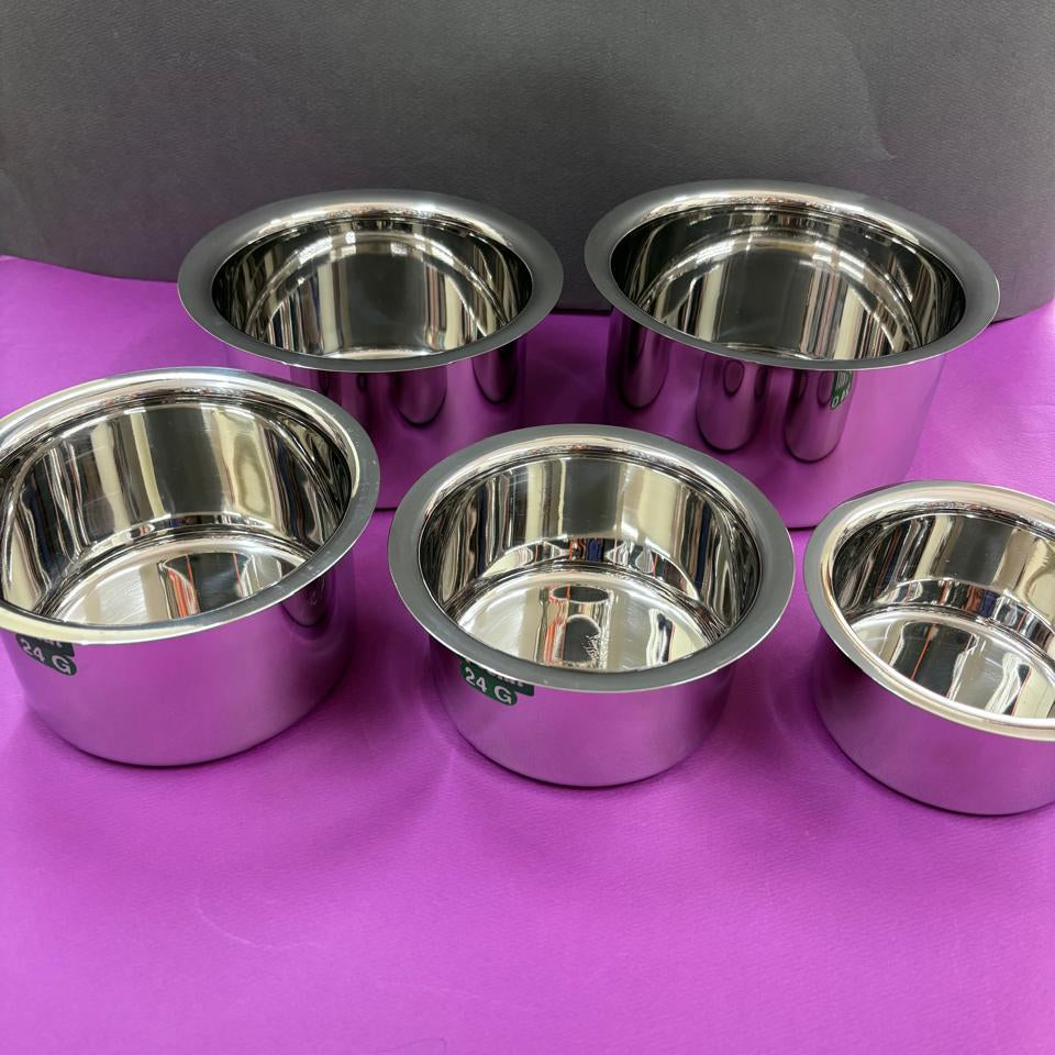 Chettinad Dabara Satti Set of 5