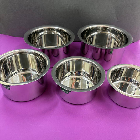 Chettinad Dabara Satti Set of 5