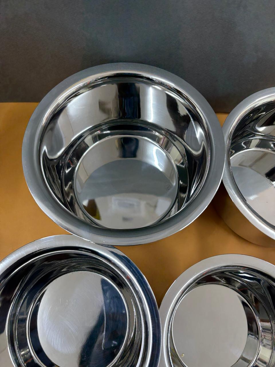 Chettinad Kuzhambu satti (3) big to small set of 5